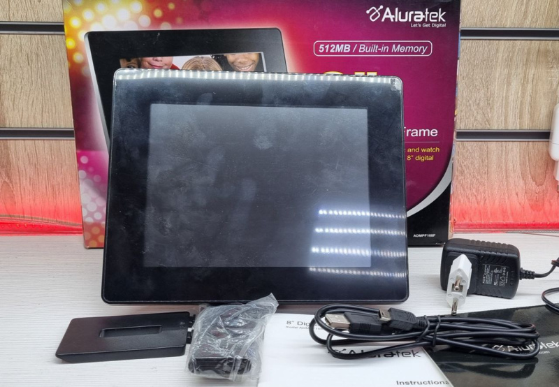 ФОТОРАМКА Alutech Aluratek 8' Digital Photo Frame
