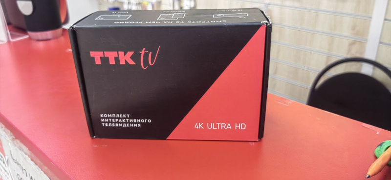 Оргтехника приставка TTK 4k ultra HD
