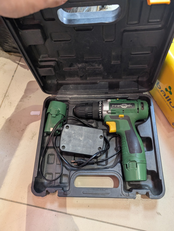 Шуруповерт FinePower Не указана