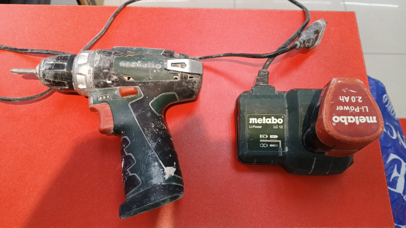 Шуруповерт Metabo Не указана