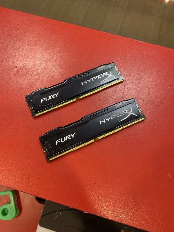 Hyperx fury 2x8