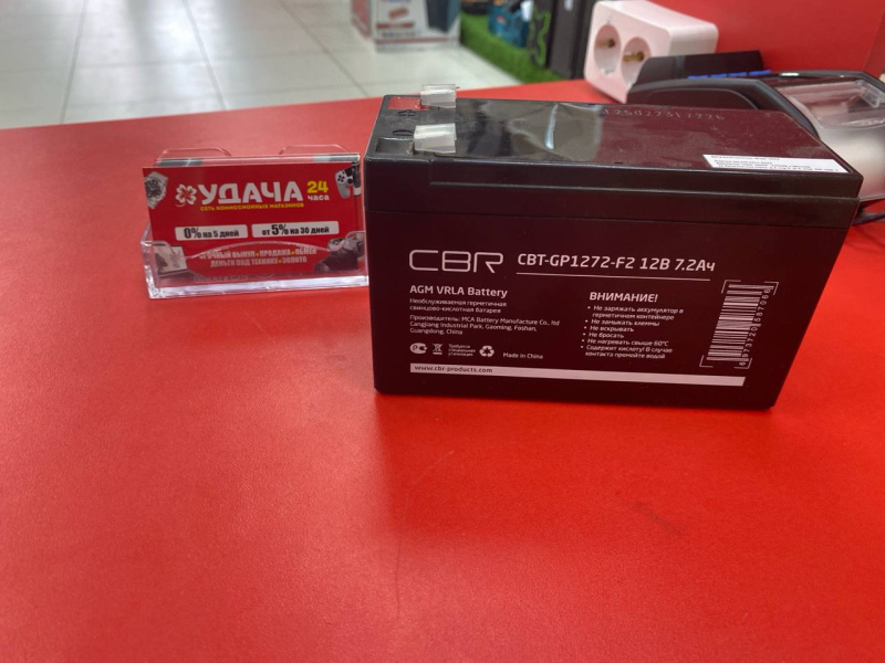Аккумлятор CBR CBT-GP1272-F2 12B 7.2Ач