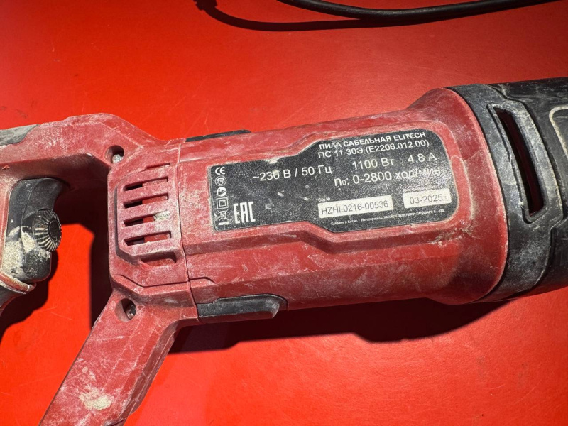 Сабельная пила Elitech ПС 11 30Э