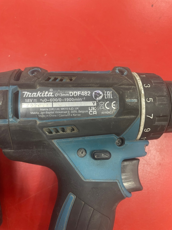 Шуруповерт Makita DDF482SYE