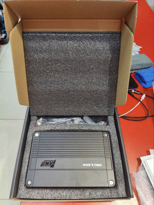 Авто усилитель AMP AmPro PRO 1.500