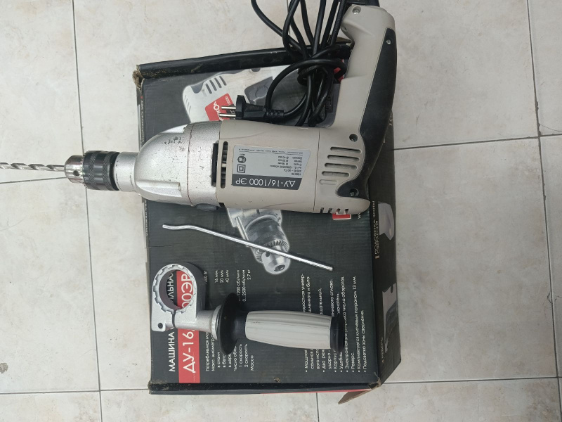 Дрель Интерскол ДУ-16/1000ЭР