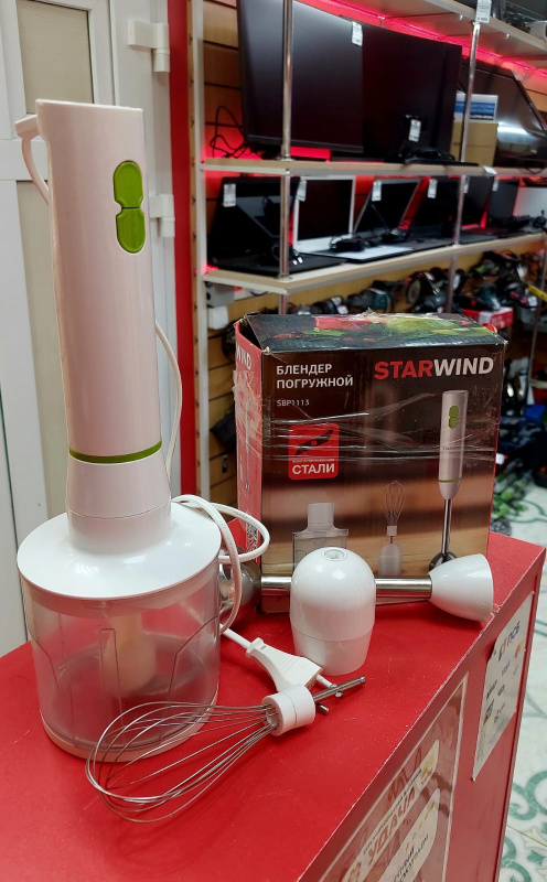 Блендер Блендер погружной Starwind SBP1113