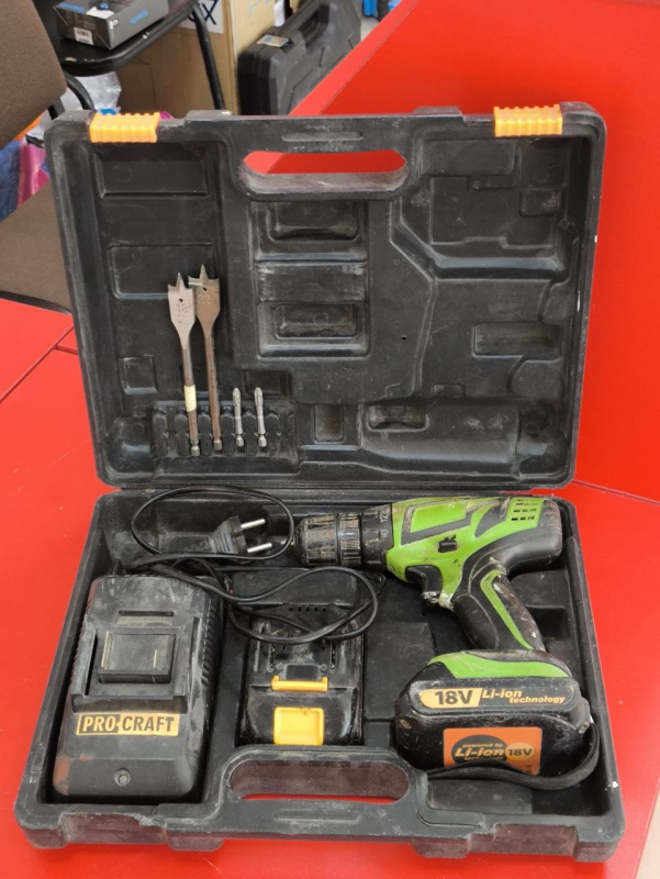 Шуруповерт ProCraft PA18C