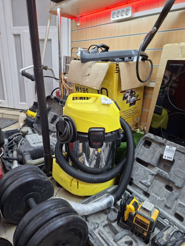 Промышленный пылесос Karcher wd3 p