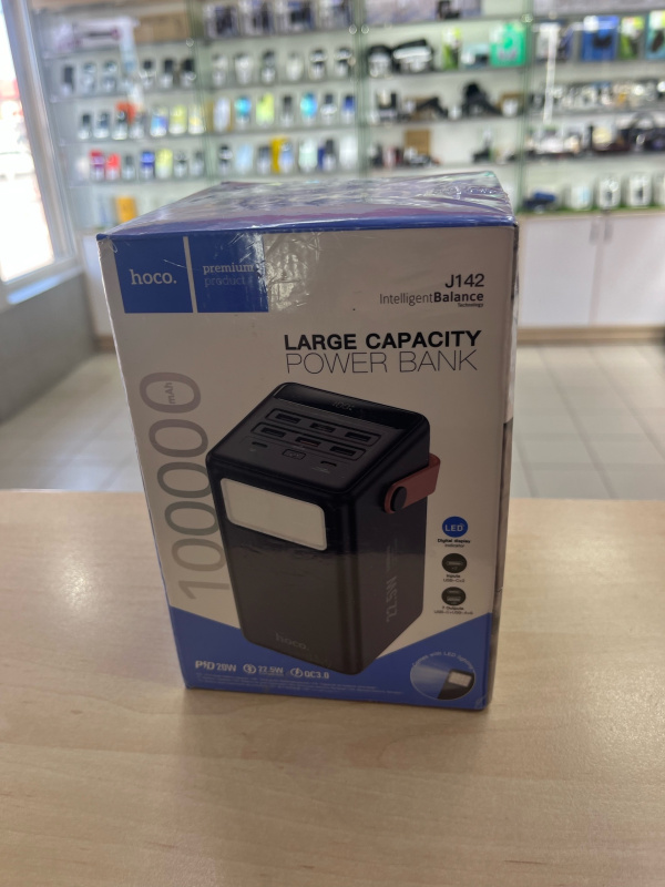 Внешний аккумулятор Hoco 100 000 mAh