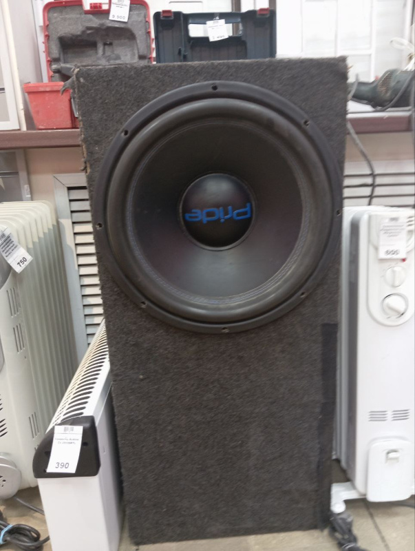 Авто сабвуфер Pride m12 m15