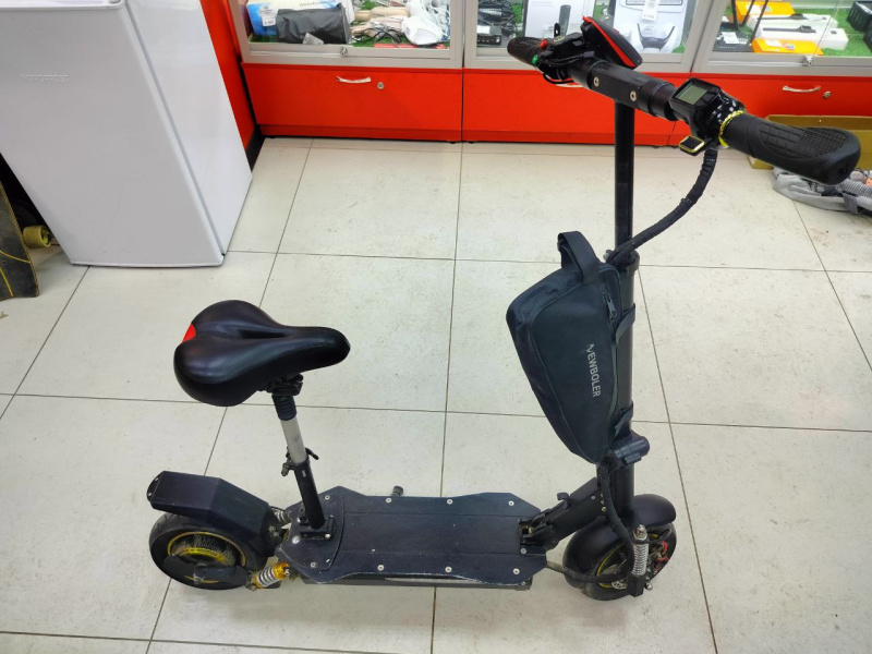 Самокат DOUBLE RL black dragon double drive