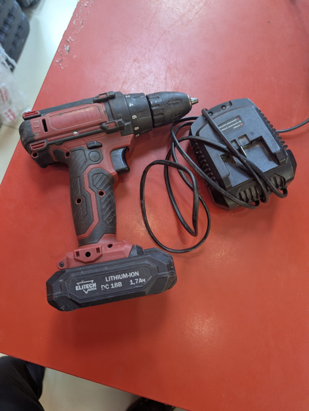Шуруповерт Elitech ДА 18БЛ2
