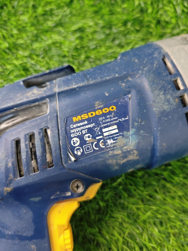 Шуруповерт MacAllister MSD 600