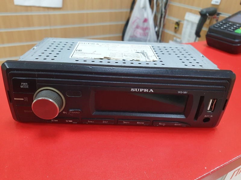 Автомагнитола МАГНИТОЛА Supra SFD-50U