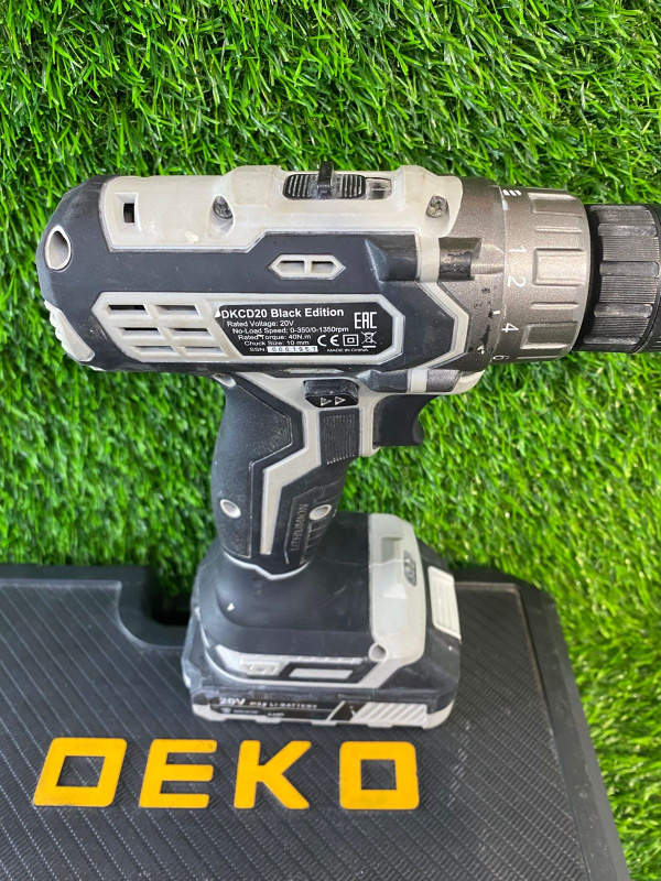 Шуруповерт Deko DKCD20 Black Edition SET 3