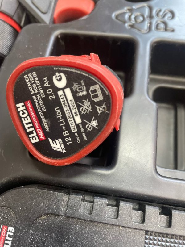 Шуруповерт Elitech Не указана