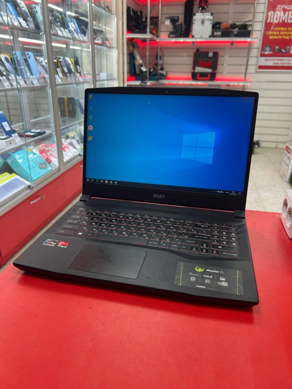 Ноутбук MSI Ryz5 5600H/RX 6600M/16/512SSD