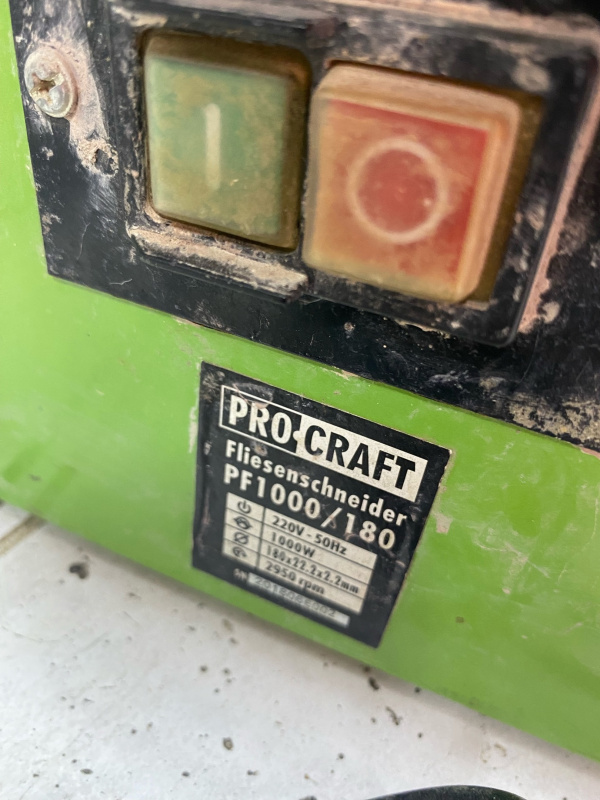 Плиткорез ProCraft PF 100/180