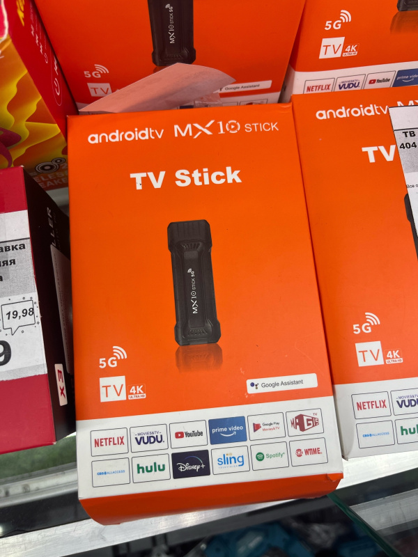 ТВ Приставка 4к 404 NOT FOUND TV Stick