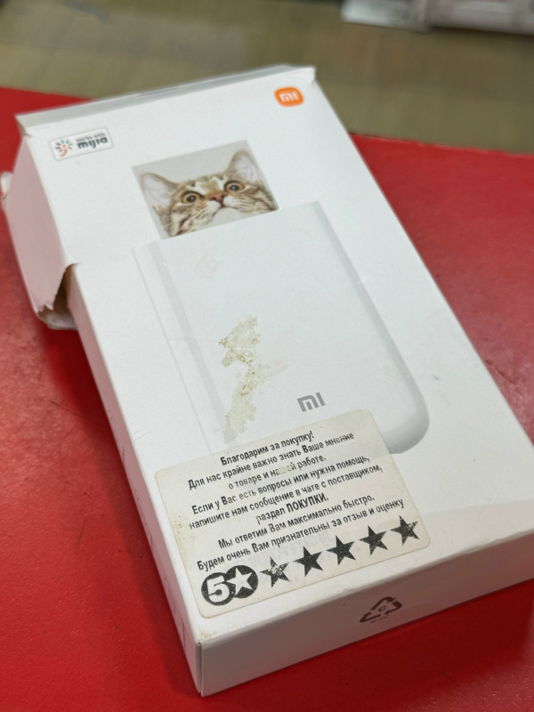 Принтер Xiaomi Фото мини принтер mijia