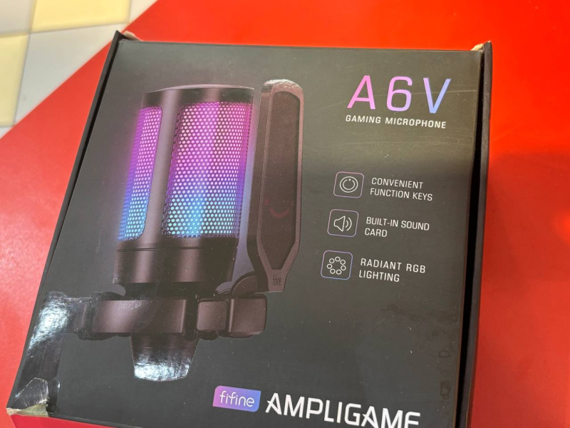 Микрофон A6V Fifine AMPLIGAMEE